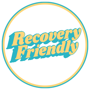 recovery friendly badge